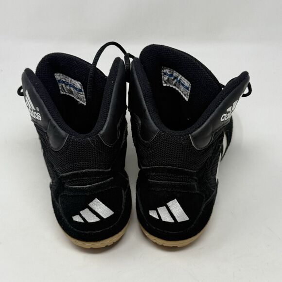 Adidas Tyrint Wrestling Boxing Shoes Mens 10 Black Suede Mesh Sneakers Vintage main image 14